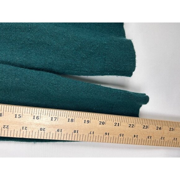 Charter Club Luxury Women’s Green Sweater Sz Medium 100% Cashmere - Picture 5 of 11